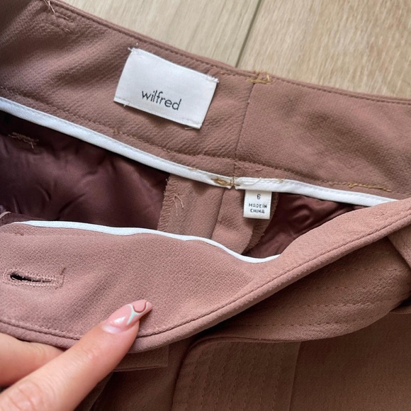 Aritzia Wilfred tie front pants - Picture 2 of 4